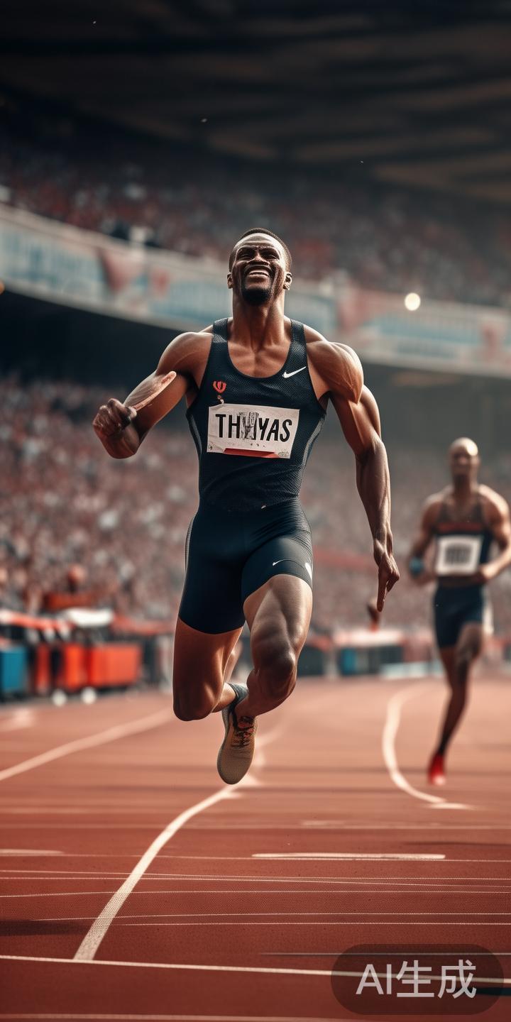 另一场令人难忘的赛事是田径项目中的短跑比赛。来自黑